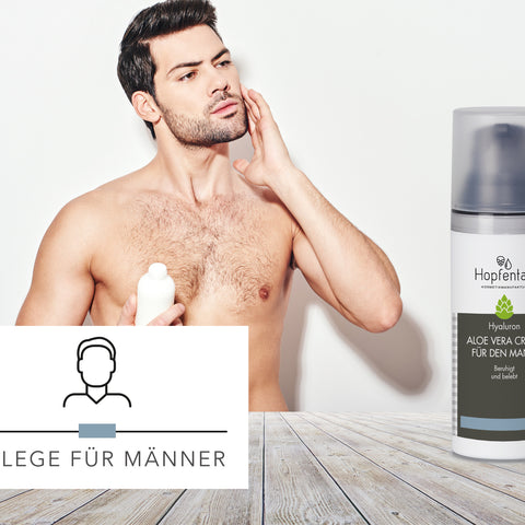 PFLEGE FÜR MÄNNER